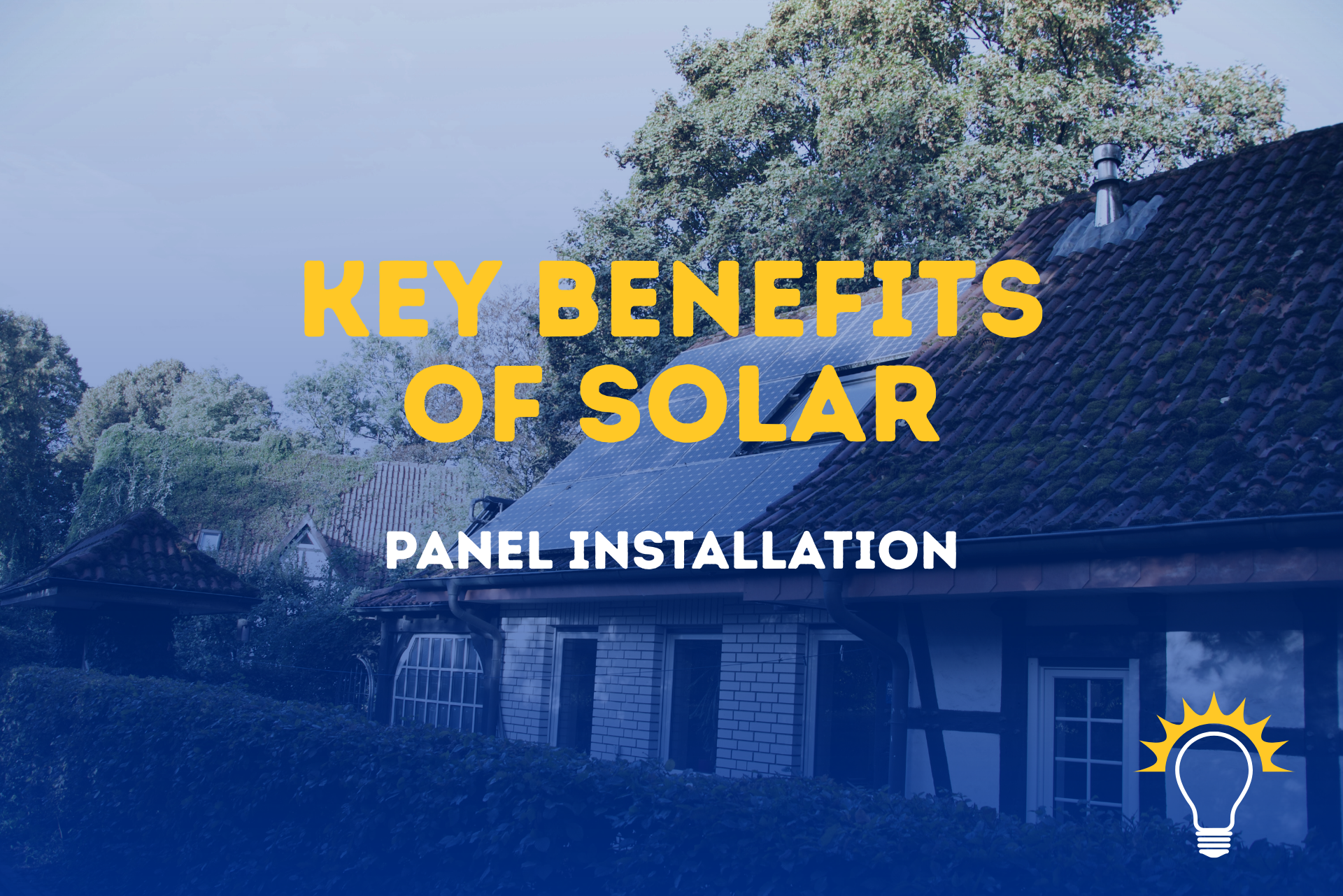 Home with solar panels installed on the roof | Clean Energy Pros